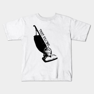 Vacuum Cleaner | This Sucks | Distressed Design Kids T-Shirt